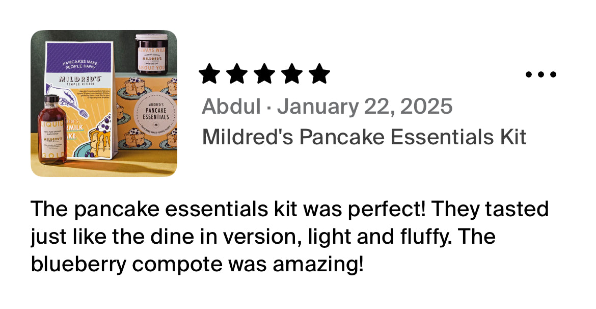 Mildred's Pancake Essentials Kit