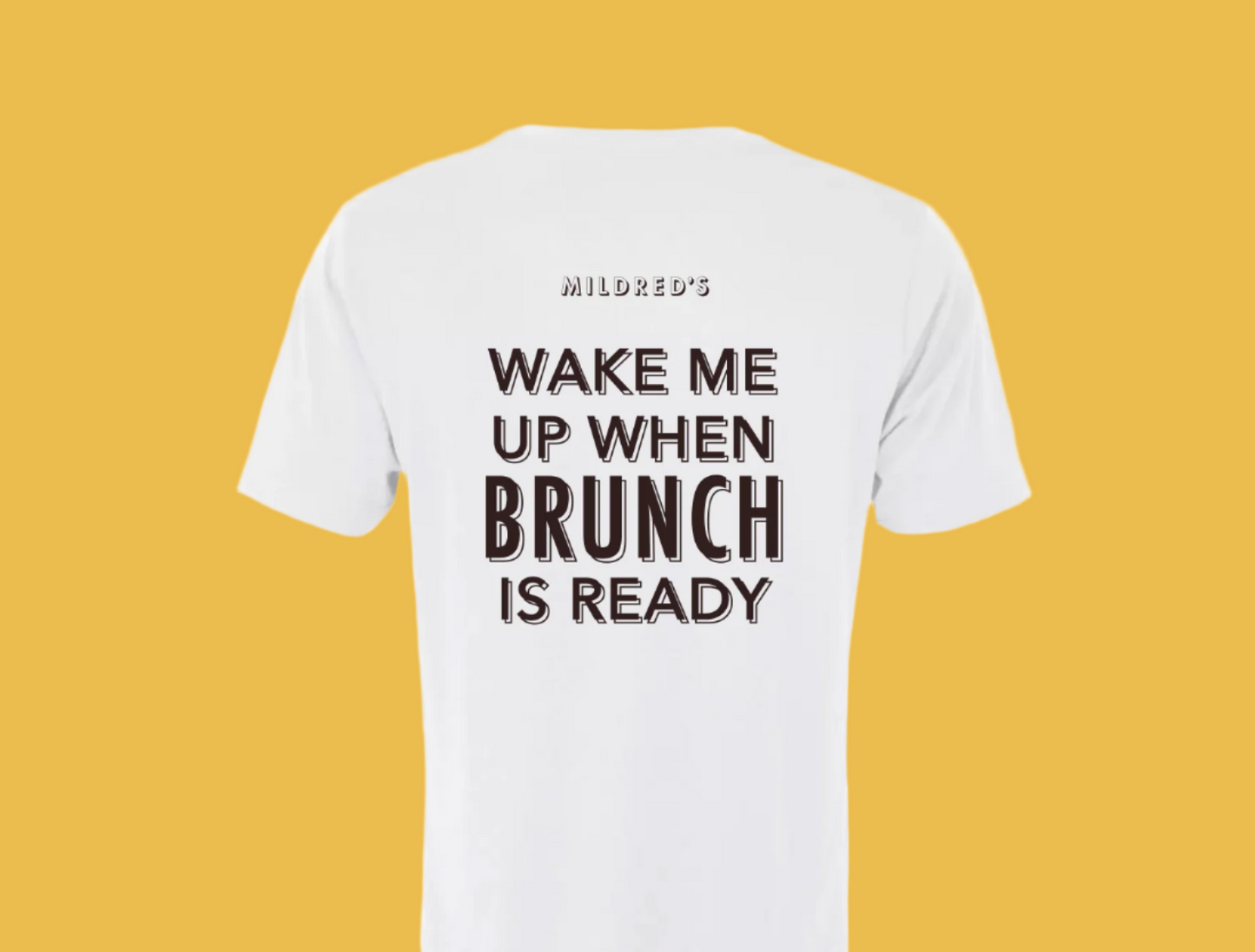 Wake Me Up Brunch Tee (Adult T-shirt)