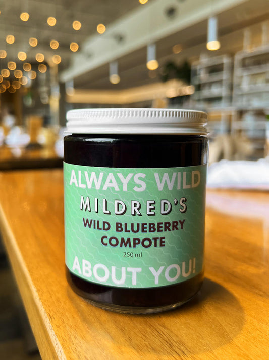 Wild Blueberry Compote