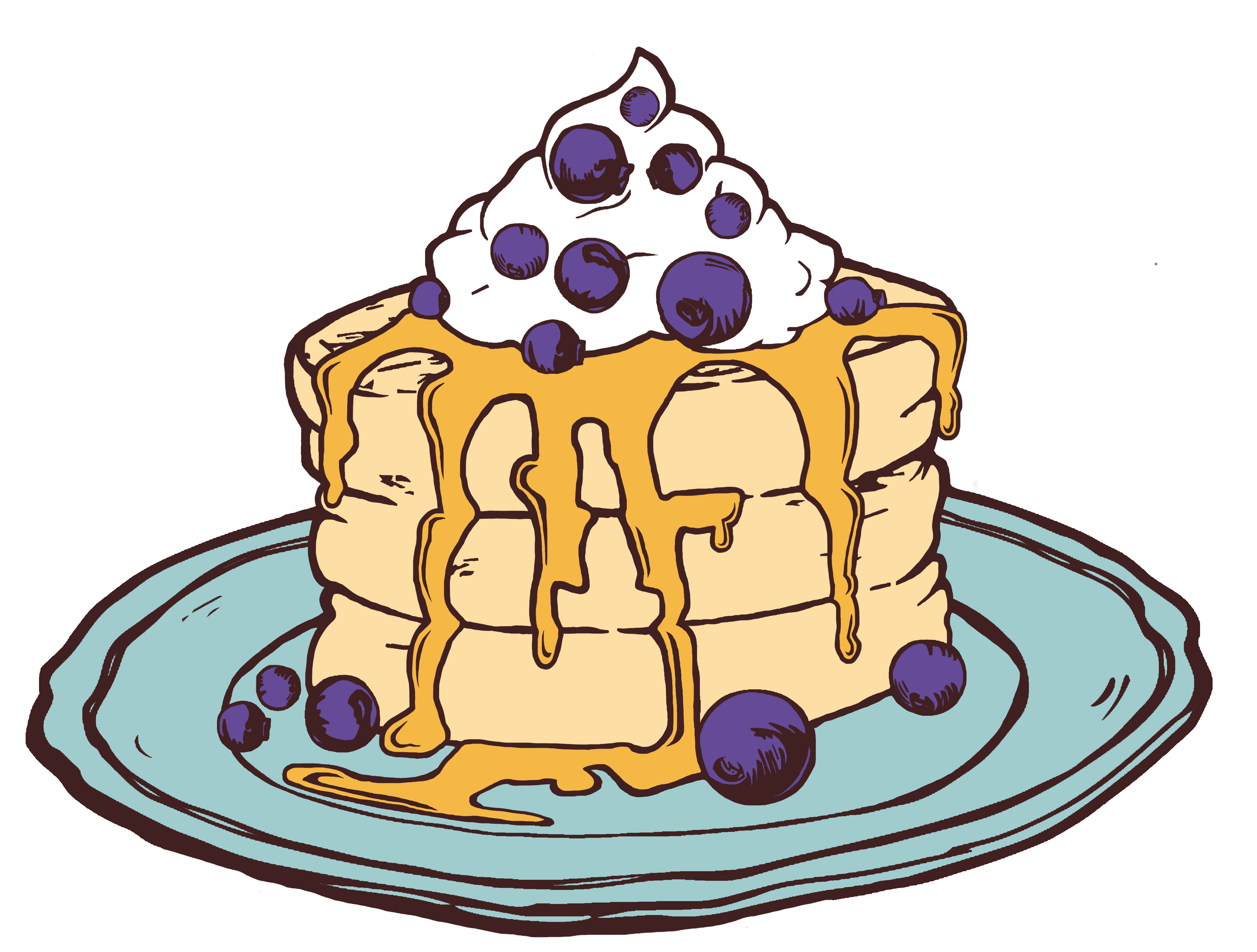 Pancake illustration